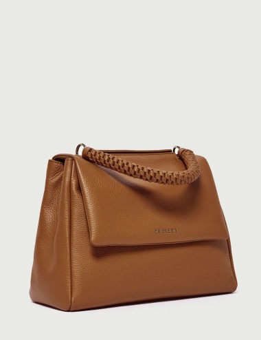 Borsa Sveva Sense Scooby Media a spalla in pelle con tracolla cuoio