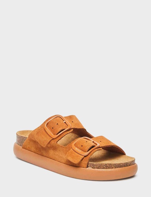 Sandali Noelle chunky cognac