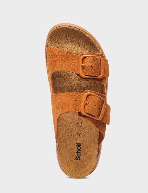 Sandali Noelle chunky cognac