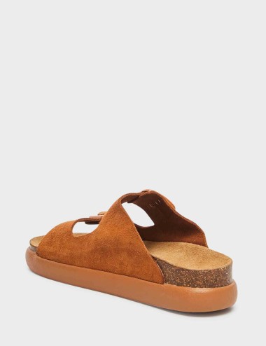 Sandali Noelle chunky cognac