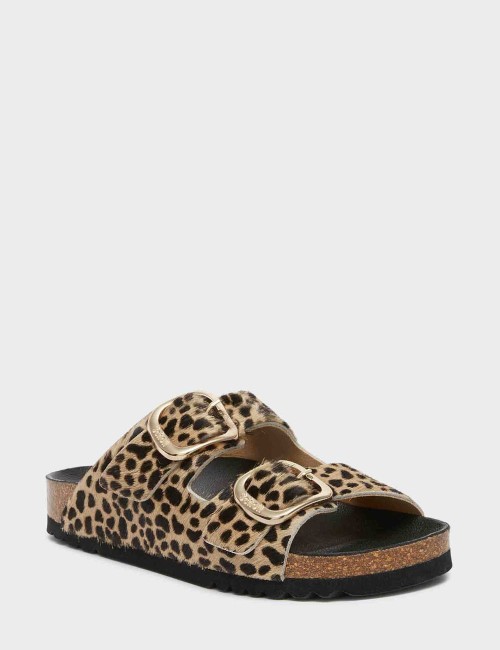 Mules noelle Leopard