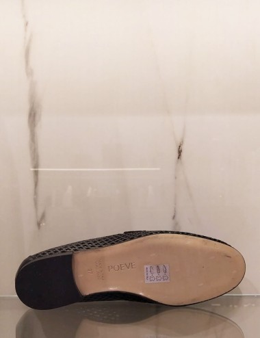 River Loafers perforated black
