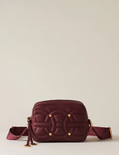 RONDO’ SMALL CAMERA BAG MERLOT