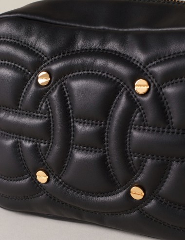 BORSA CAMERA CASE NERO/OP NATURALE