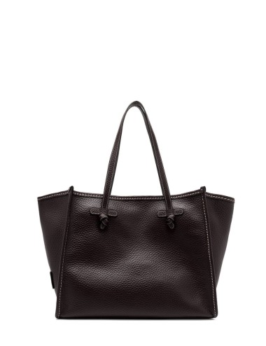Shoulder bag in leather MARCELLA ESPRESSO