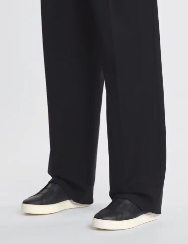 Sneakers  in leather Hogan slip on H-TV Black