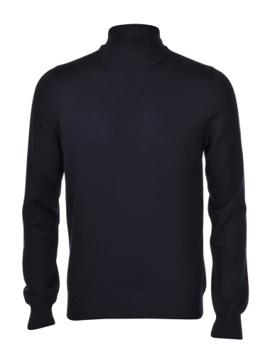 MOCK MERINOS WOOL BLUE NAVY