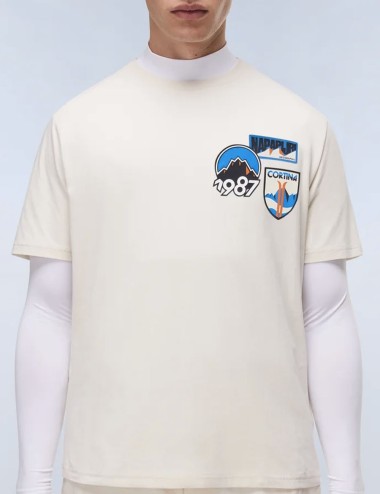 Montepiana Jersey Short Sleeve T-Shirt beige