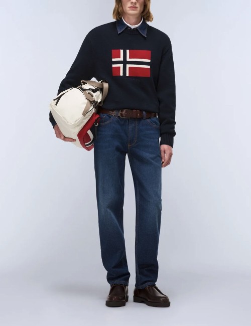 Mura Jumper Dark Blue