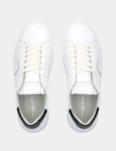 Philippe Model Sneakers Temple Veau Blanc Noir a 265,50€