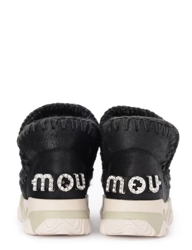 Mou Stivaletto Eskimo Trainer in montone double-face nero a soli 207.20€