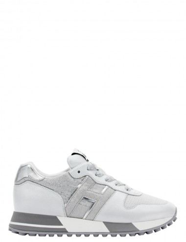 Sneakers H383 Bianco Argento