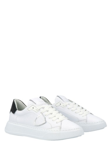 Philippe Model Sneakers Temple Veau Blanc Noir