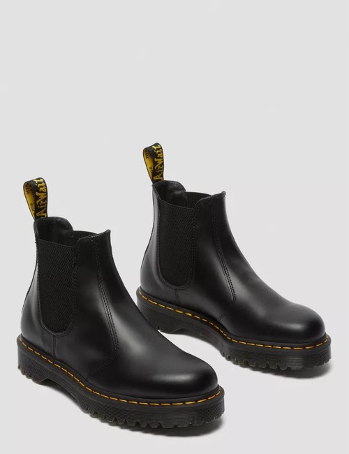 Stivaletti Chelsea 2976 Bex In Pelle Smooth Nero
