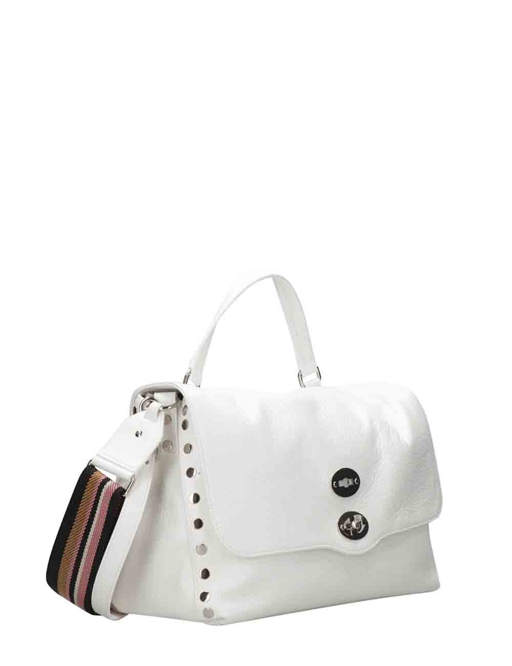 Borsa a Tracolla Postina Daily Giorno M Bianco Latte