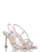 Sandalo alto Mya 905 specchio argento