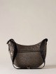 Borsa Hobo LUNA BAG MIDDLE OP NATURAL/BLACK