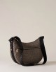Borsa Hobo LUNA BAG MIDDLE OP NATURAL/BLACK