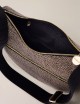 Borsa Hobo LUNA BAG MIDDLE OP NATURAL/BLACK