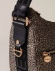 Borsa Hobo LUNA BAG MIDDLE OP NATURAL/BLACK