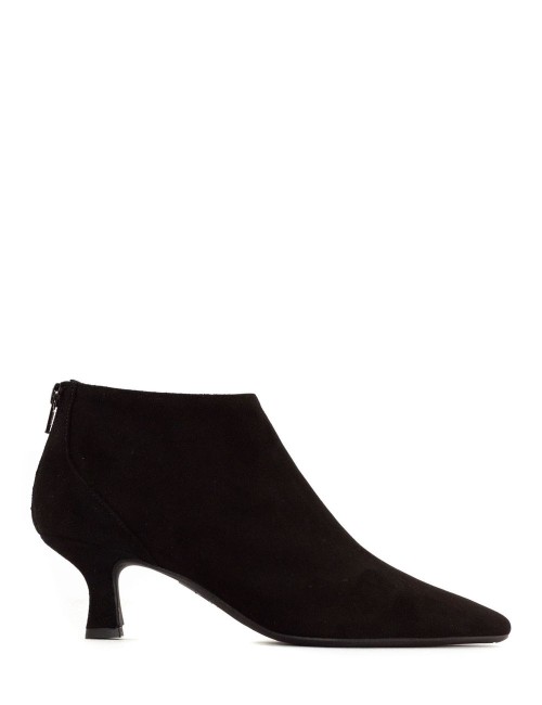 Stivaletti scamosciati Zac black