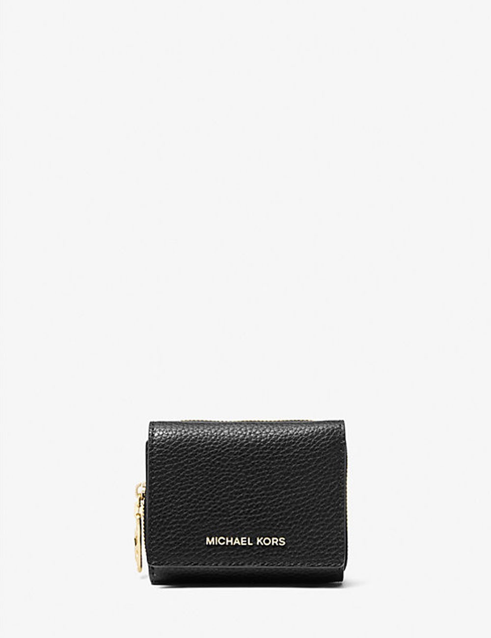 Empire Small Pebbled Leather Tri-Fold Wallet