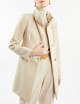 Cappotto Romantic Coat in Lana Naturale