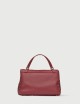 BORSA POSTINA S IN PELLE MARTELLATA RED OPERA