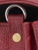 BORSA POSTINA S IN PELLE MARTELLATA RED OPERA