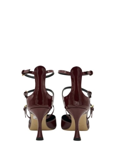 Sandalo in vernice MYA 70 bordeaux