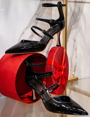 High hell black patent MYA 70