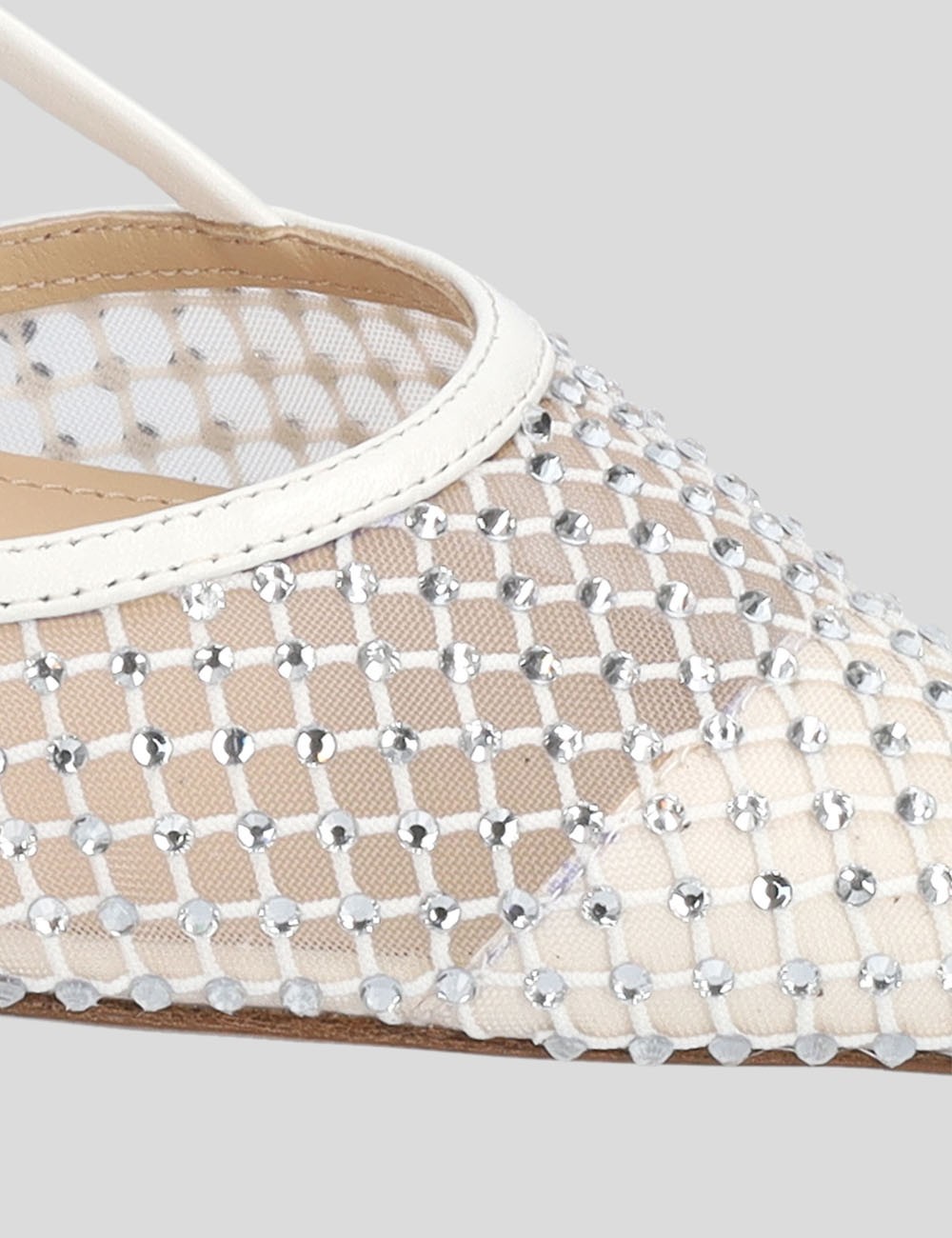 Slingback CARMEN PUMP 55 white