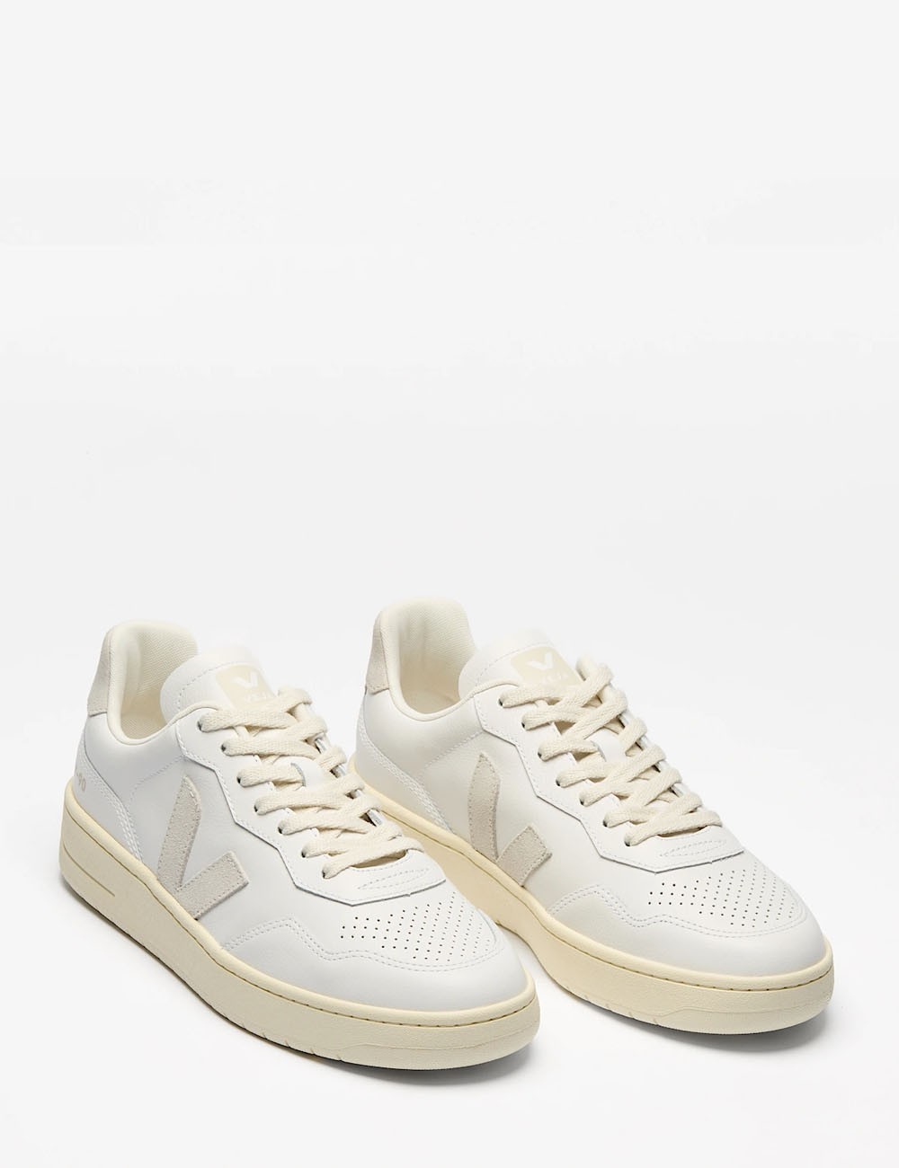 SNEAKERSV-90 LEATHER WHITE NATURAL