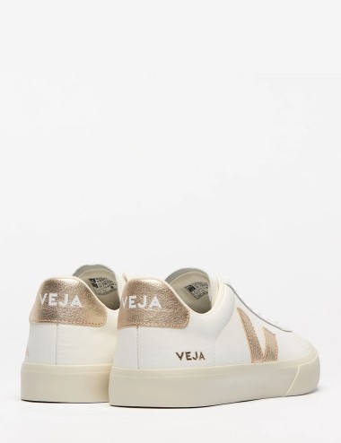 SNEAKERS CAMPO LEATHER WHITE PLATINE