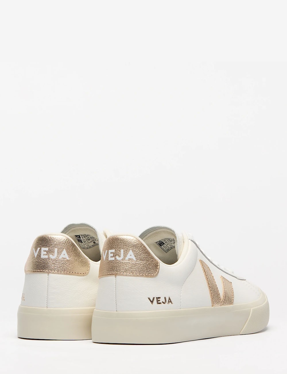 SNEAKERS CAMPO LEATHER WHITE PLATINE