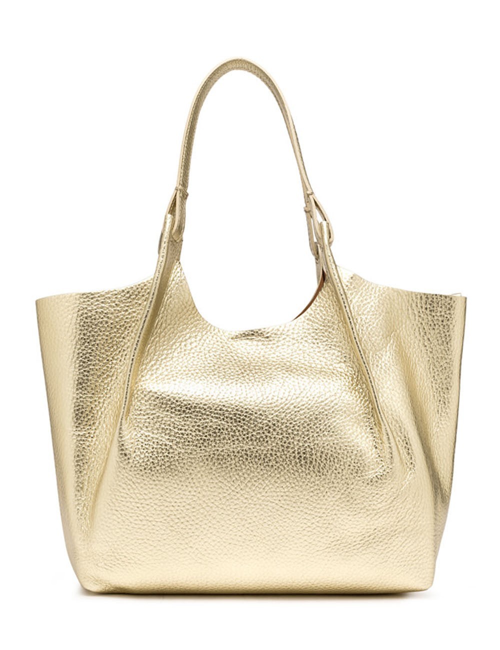 Borsa DUA LIGHT GOLD CARAMELLO