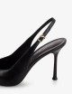 Chanel Mascia a punta con tacco nera