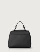 Borsa a mano mini Sveva Soft in pelle Nero