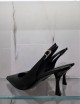 Chanel Katerina a punta con tacco nera