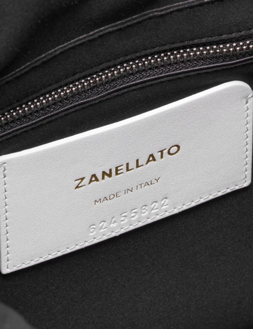 BORSA A' SPASSO® MEDIUM IN PELLE LISCIA BLACK LAVAGNA
