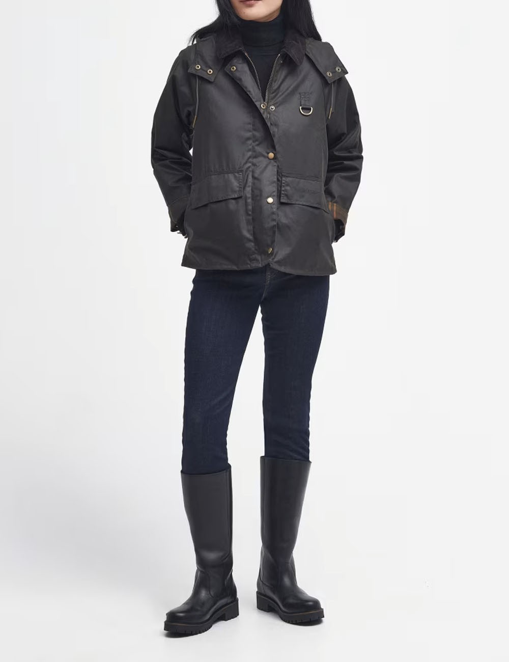 Avon Waxed Jacket OLIVE CLASSIC