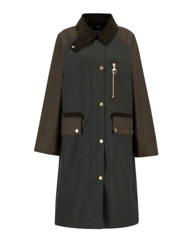 Evette Waxed Jacket Fern / Beech / Ancient Tartan