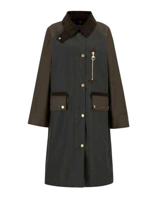 Evette Waxed Jacket Fern / Beech / Ancient Tartan