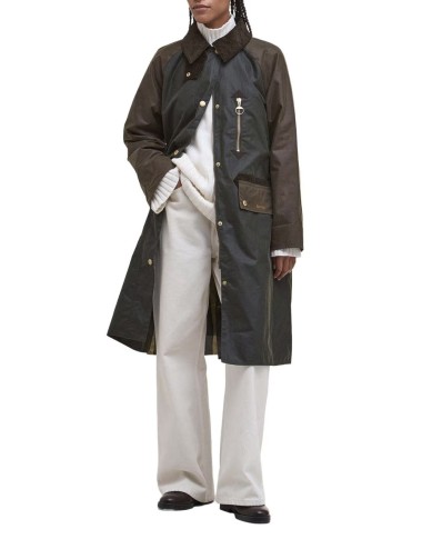 Evette Waxed Jacket Fern / Beech / Ancient Tartan