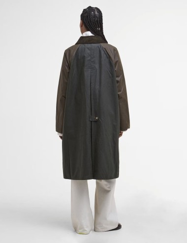 Evette Waxed Jacket Fern / Beech / Ancient Tartan