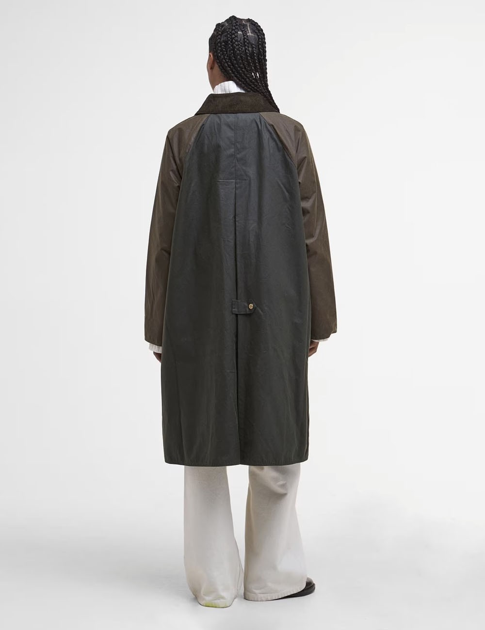 Evette Waxed Jacket Fern / Beech / Ancient Tartan