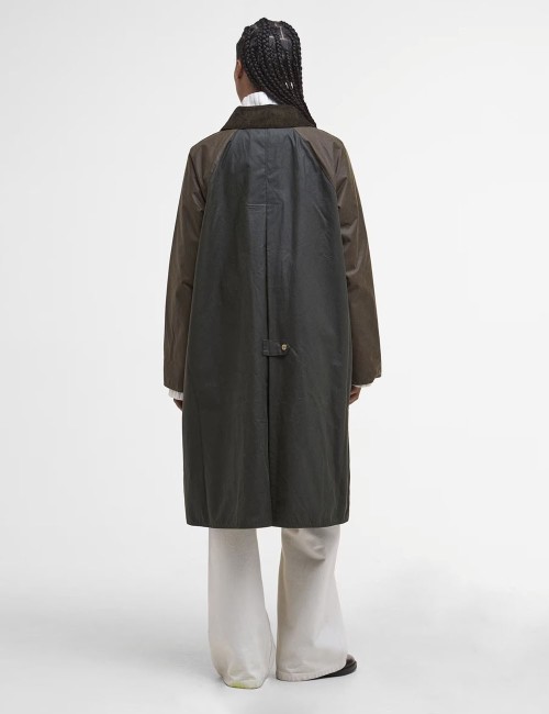 Evette Waxed Jacket Fern / Beech / Ancient Tartan