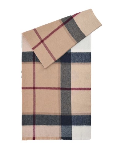 Rosefield Tartan Scarf Hessian Tartan
