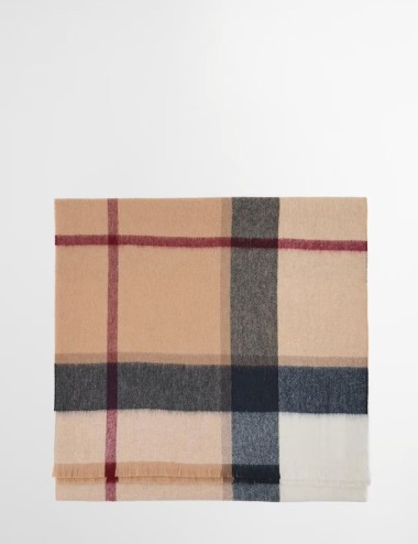 Rosefield Tartan Scarf Hessian Tartan