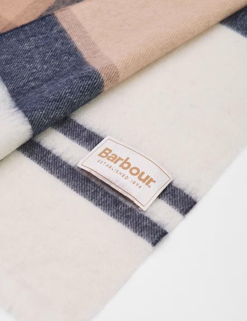 Rosefield Tartan Scarf Hessian Tartan